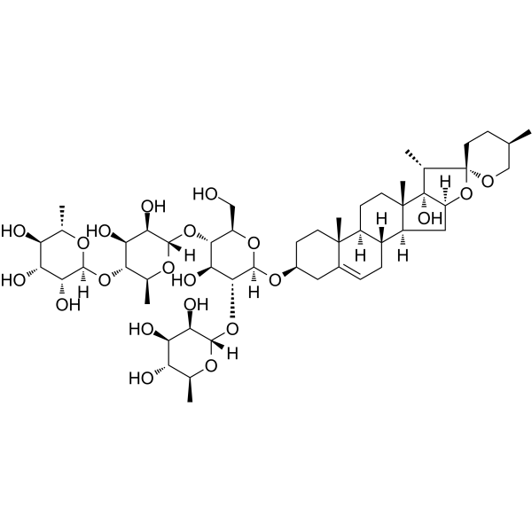 Polyphyllin-VII Structure